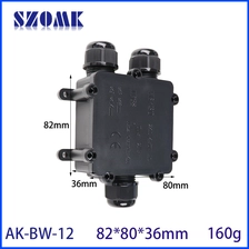China 82*80*36 mm AK-BW-12 Outdoor-Kabelanschluss 3p 24a 450 V Verlängerungskabel für Wasserdichte Drahtanschluss IP68 für LED Hersteller