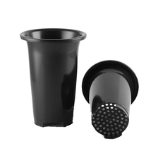 Chine Pot d'orchidée en plastique à fond en maille extra large chinois intérieur et extérieur avec trous à vendre fabricant