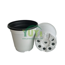 Trung Quốc Màu sắc đôi tùy chỉnh Vòng nhựa Polypropylen nhỏ và lớn giá rẻ Bên ngoài Chậu & Thạch cao trong vườn nhà chế tạo