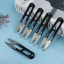 Chine CYG – ciseaux en acier inoxydable en forme de U, pour couper la ligne de pêche, pince de coupe, accessoires essentiels pour croix fabricant