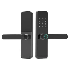 Chine Accès sans clé Serrure de porte biométrique à empreinte digitale avec mot de passe avec application ttlock. fabricant