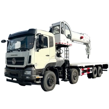 الصين شاحنة Dongfeng 25 طن مع رافعة الصانع
