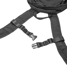 China Verstellbarer Klettverschluss-Rucksack-Brustgurt mit Schnellverschluss-Schnalle für sicheren Tragekomfort Hersteller