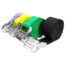 China Distribuidor de tiras de restrição de carga multiuso-kits de amarração de bungee de carga pesada com fivelas de aço para segurança do veículo fabricante
