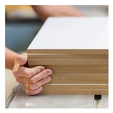 Tsina Mataas na Kalidad ng MDF 3mm 6mm 9mm 12mm 15mm wood Sheets White Melamine MDF Board para sa Gabinete at Muwebles Manufacturer