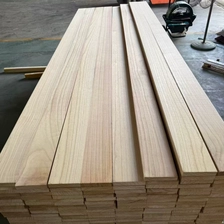Tsina Shandong Factory Paulownia Solid Wood Lath Softwood wooden planks Bulk Presyo para sa Global Woodworking Factory Manufacturer
