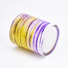 China unique design glass jars for candle making wholesale manufacturer