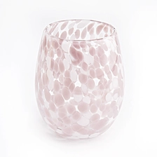 China 15oz handmade glass candle vessel wholesale manufacturer