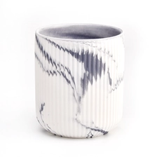 China Modern Frosted Ceramic Candle Jars Wholesale manufacturer
