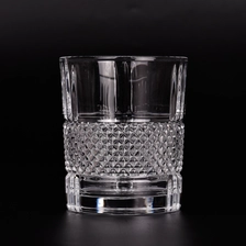 China 10oz clear glass candle jars empty glass candle vessels supplier manufacturer