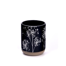 China Customized 175ml Votive Ceramic Candle Holders manufacturer