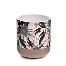 China Unique Empty Ceramic Candle Holders Wholesale Ceramic Vessel For Candle Making manufacturer