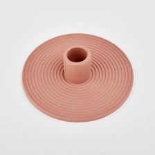 China Matte Ceramic Candle Wholesale Popular Ceramic Candlestick manufacturer
