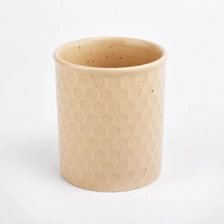 China New Arrival Ceramic Candle Vesels Wholesale Customized Candle Ceramic manufacturer