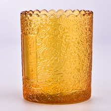 China custom transparent color soy wax glass jar scented candle wholesale manufacturer