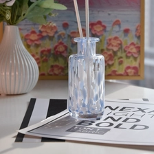China custom luxury empty glass bottles with home decor manufacturer
