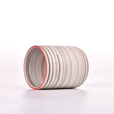 China Votive ceramic candle jar tealight wholesale ceramic candle container with home decor manufacturer