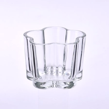 China 140ml empty clear glass candle jar wholesale manufacturer