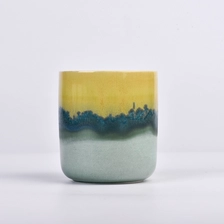 China Wholesale round 10oz ceramic candle vessel manufacturer