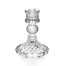 China High Quality Clear Glass Candlesticks Manufacturer manufacturer