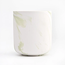 China Wholesale Luxury ceramics Candle Jars Empty Candle Container Home Decoration manufacturer