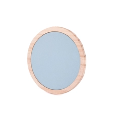China Custom Logo Custom Round Leather  Covers Wood Lid For Candle Jar Glass manufacturer