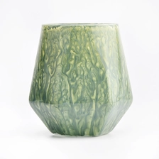 China handmade luxury glass candle jar for home decor manufacturer