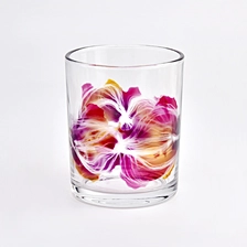 China Custom 530ml Cylinder Glass Candle Jars Wholesale manufacturer