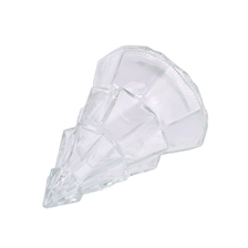 China wholesale clear empty glass candle vessel for home decor manufacturer