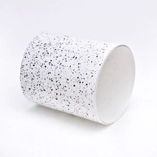 China Speckle Glass Candle Jars manufacturer