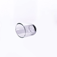 China 150ml empty clear glass candle jar wholesale manufacturer