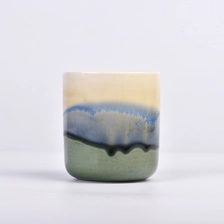 China Unique Ceramic Candle Jar For Candle Making Wholesale manufacturer