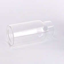 China Wholesale large capacity borosilicate glass vessel with home decor manufacturer
