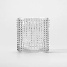 China Private Label Spot Glass Candle Jar Custom Color Spot Glass Candle Holders 10oz 11oz 415ml Candle Glass manufacturer