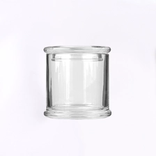 China 640ml Glass Candle Container With Lids Wholesale manufacturer