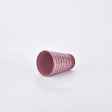 China Wholesale large capacity ceramic candle container for home decor manufacturer