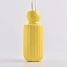 China Cylinder Ceramic Reed diffuser bottles home decor manufacturer
