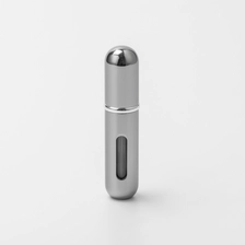 China Portable 5ml Mini Travel Refillable Aluminum Perfume Spray Glass Bottle manufacturer