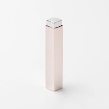 China Empty Square Aluminum 5ml Click Press Bottom Refillable Perfume Atomizer for Travel manufacturer