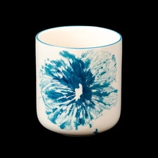 China 10oz Unique Design Ceramic Candle Jar Wholesale manufacturer