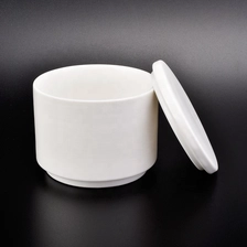 China Wholesale 8 oz ceramic candle jar with lid manufacturer