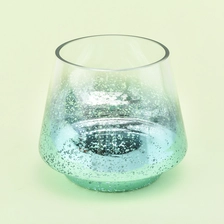 China Beautiful Empty Mercury Glass Candle Jars manufacturer