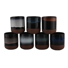 China New Design Customized Ceramic Candle Jar For Candle Making manufacturer