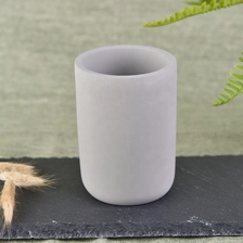 China Popular Straight Side Concrete Cement Candle Jars manufacturer
