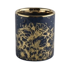 China Customized Wedding Ceramic Holders For Candle Making wholesale manufacturer