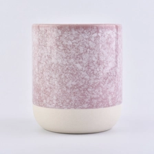 China Custom Empty Ceramic Candle Vessels Wholesale manufacturer