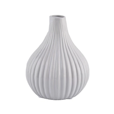 China China supplier round white frosted reed aroma ceramic diffuser bottles manufacturer