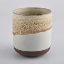 China Modern 10oz Ceramic Jars For Candle Making manufacturer