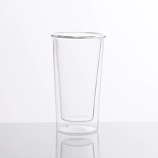 China 12 oz double wall pint glass tumbler for beer sparkling water manufacturer