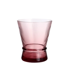 Chine Plomb Crystal gratuit 250 ml 9 oz Rose rose coloré rose vintage Lowball Drinkware Tubler fabricant